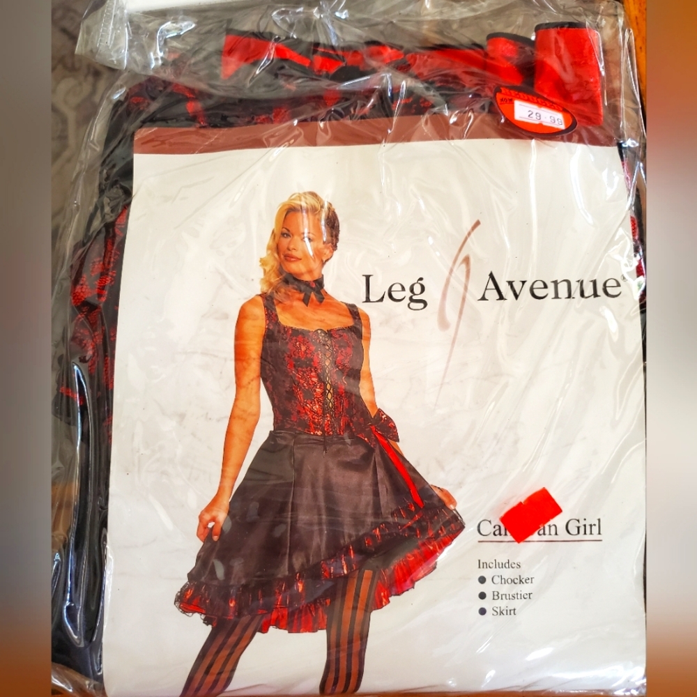 Ca Can GIRL Costume sz M